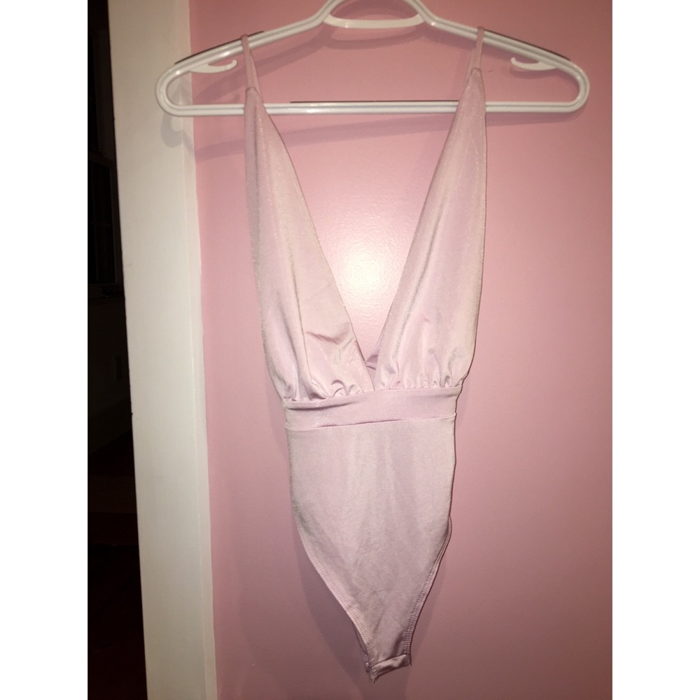 Pink bodysuit